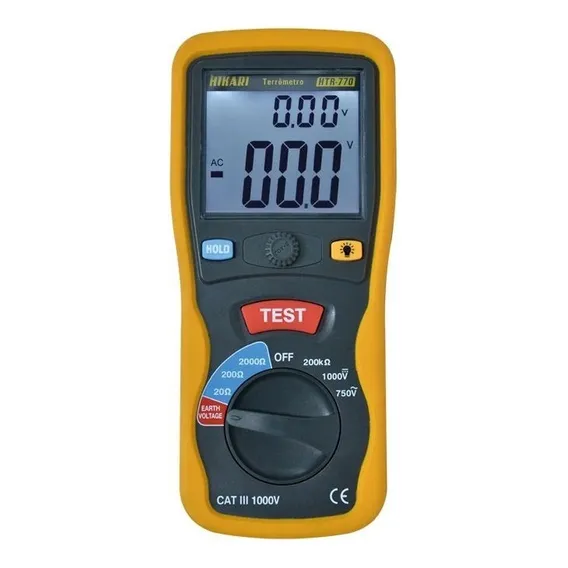 Terrômetro Digital Portátil Hikari Htr-770 Foto 1