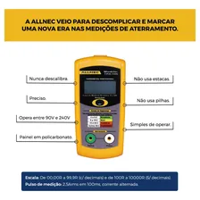 Terrômetro Digital Tpa10k Allnec + Certificado. Foto mini  2