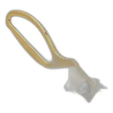 Tesoura Aço Inoxidável Costura Profissional Cor:dourado Foto mini 3