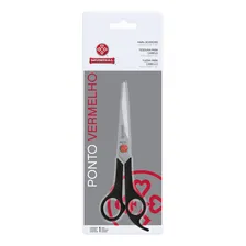 Tesoura Cabelo Laser 7 Pv 663-7 Mundial Ponto Vermelho Foto mini  3