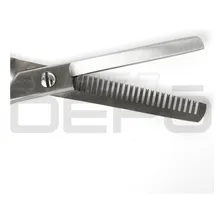 Tesoura Cabelo Mundial Profissional 5 Fio Desbaste Aço Inox Foto mini 4