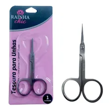 Tesoura Cortar Unha Ponta Fina Corte Preciso Manicure. Foto  mini 1