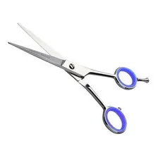 Tesoura Corte Cabelo Fio Laser 5 Polegadas Marco Boni Cor Prata Foto mini 1