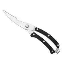Tesoura Cozinha Para Cortar Frango Carne Peixe - Inox 25cm Foto  mini 1