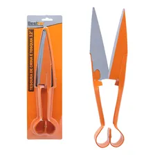 Tesoura De Crina E Tosquia De Lã Tosar Aparar Pelos 12'' Pol Foto mini 1