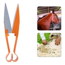 Tesoura De Crina E Tosquia De Lã Tosar Aparar Pelos 12'' Pol Foto mini 2