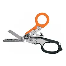 Tesoura de resgate Leatherman Raptor laranja e preto Foto mini  2