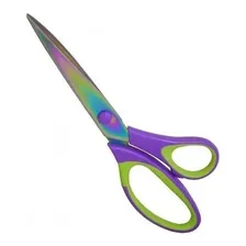 Tesoura De Titanium 8,5 Polegadas (21cm) Corte E Costura Foto  mini 1
