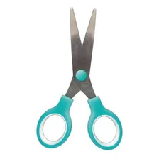 Tesoura Escolar 132mm T402 Aqua Tilibra Foto mini 1