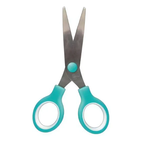 Tesoura Escolar 132mm T402 Aqua Tilibra Foto 1