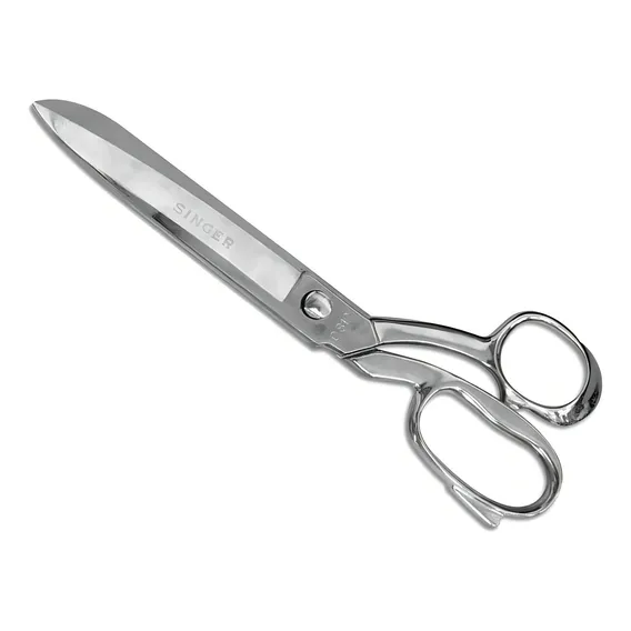 Tesoura Forjada Para Alfaiate Niquelada 30 Cm Mundial Singer Foto 1