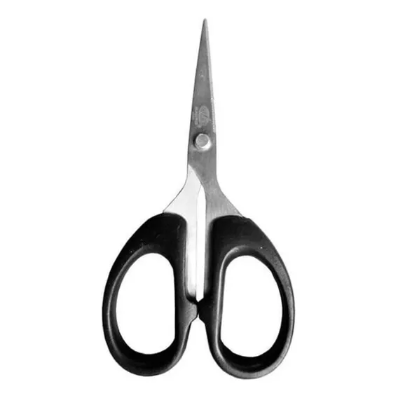 Tesoura Inox Jd-403 Preto 12cm - Albatroz Foto 1