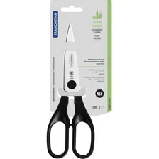 Tesoura Multiuso Tramontina Aço Inox Supercort 8 Preto Foto mini 2