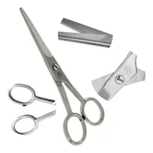 Tesoura Mundial Para Cabelo Prof Fio Laser 7 Aço Inox Bc-344 Foto mini 1