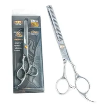 Tesoura P/ Cabelo Fio Desbaste Profissional 6,5'' Linha Gold Foto mini 4