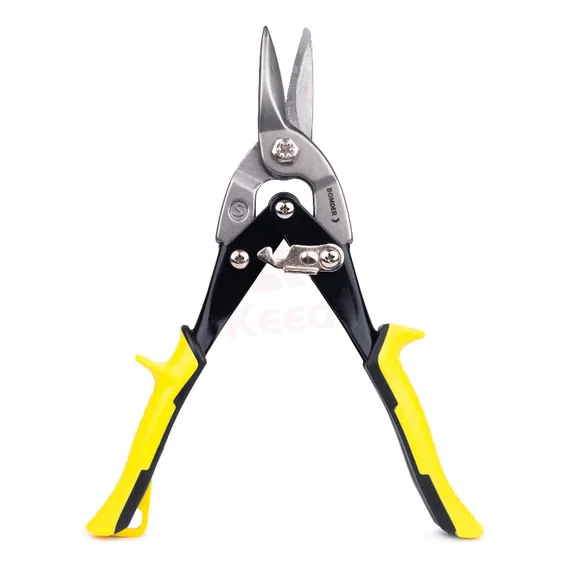Tesoura P/ Chapa Metal Aço Aviação Corte Reto 10 Polegadas Foto 1