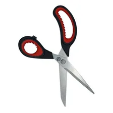 Tesoura Para Tecido Profissional Costura Inox Cabo Plástico Foto mini  2