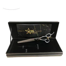 Tesoura Petshop Alta Qualidade Reta Dentada Aço Japonês 7,5 Foto mini 1