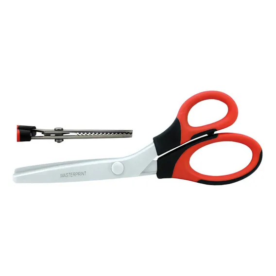 Tesoura Picotar Masterprint Corte Ondulado Mp513 22,5cm Foto 1