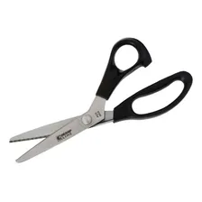 Tesoura Picotar Profissional Cor Preto Foto  mini 1