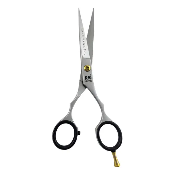 Tesoura Profissional Cortar Cabelo Fio Laser 5.5 Inox Rai Foto 1