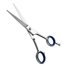 Tesoura Profissional Para Corte Cabelos Fio Navalha 6 Marco Boni Foto mini  3