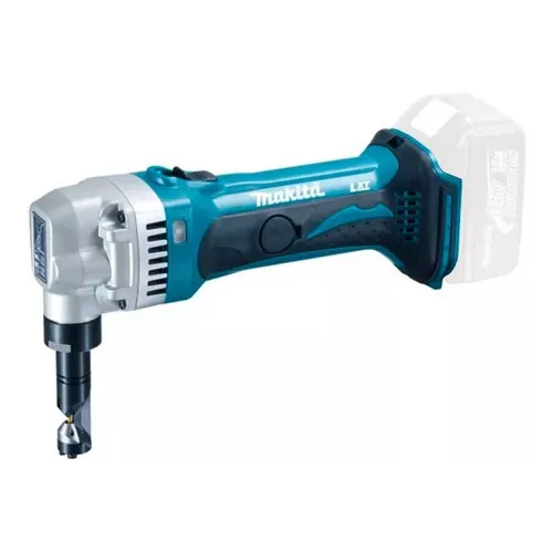 Tesoura Punção Bat 18v Makita Corta Chapas Inox Djn161z Foto 1