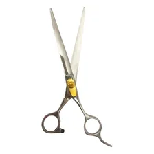 Tesoura Reta 17cm Profissional Pet Para Banho E Tosa Premium Foto mini 3