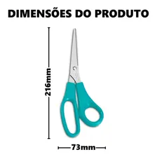 Tesoura Supercort 8 Polegadas 4 Cores Uso Geral Tramontina Cor Azul Foto mini  3