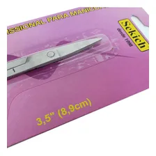 Tesoura Tesourinha Reta Manicure Profissional Sekich Foto mini 3