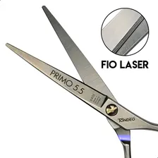 Tesoura Tondeo Primo Fio Laser Micro 5.5 Profissional - 6405 Foto mini 2