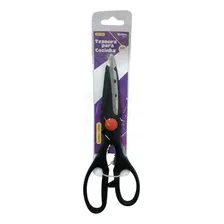 Tesoura Western Cozinha Peixe Carne Frango Aço Inox Preto Foto mini 4