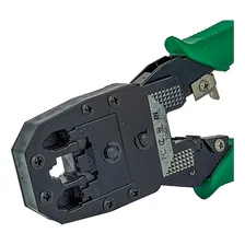 Testador Cabo Rede + Alicate De Crimpar Rj45 Profissional Foto mini 3