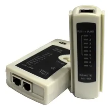 Testador Teste Crimpagem Cabo Rede Lan Telefonia Rj45 Rj11 Foto mini  3