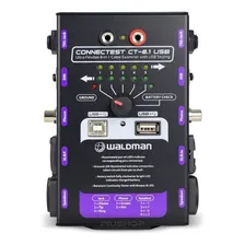 Teste Cabos De Áudio Xlr Trs Rca Pd10 In P2 Speakon Testador Foto mini 1