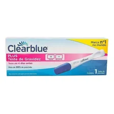 Teste De Gravidez Clearblue Plus Pronta Coiável Foto mini 2