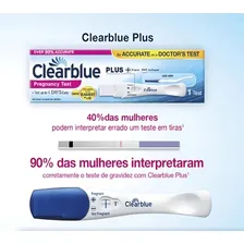 Teste De Gravidez Clearblue Plus Pronta Coiável Foto mini 3
