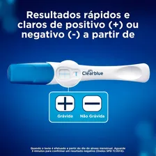 Teste Gravidez Clearblue Plus 2 Unidades Detecção Rapida Foto mini 2