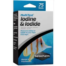 Teste Iodo & Iodeto Seachem Multi Test Iodine& Iodide Foto  mini 1