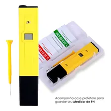 Teste Medidor De Ph Agua Digital Calibração Automática Foto mini 3