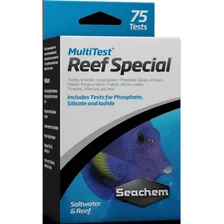 Teste Seachem Multitest Reef Special 75 Testes Foto mini 1
