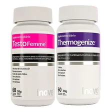 Testofemme Thermogenize Femme 60 Caps - Inove Nutrition Sabor Sem Sabor Foto mini 1