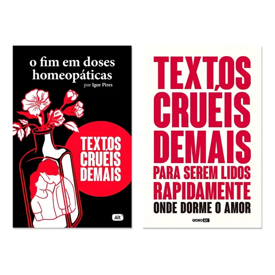 Textos Cruéis Demais Para Serem Lidos Rapidamente Onde Dorme O Amor: Textos Cruéis Demais, De Pires, Igor. Série Tcd (2), Vol. 2. Editora Globo S/a, Capa Mole, Edição 1 Em Português, 2019 Foto 1
