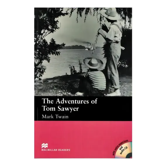The Adventures Of Tom Sawyer With Extra Exercises And Audi: The Adventures Of Tom Sawyer With Extra Exercises And Audio Cd, De Twain, Mark. Editora Macmillan - Readers, Capa Mole Em Português Foto 1