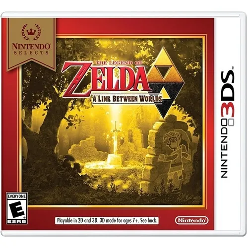 The Legend Of Zelda A Link Between Worlds 3ds MĂdia FĂsica Foto 1