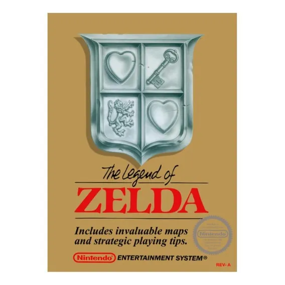 The Legend of Zelda The Legend of Zelda Standard Edition Nintendo NES Físico Foto 1