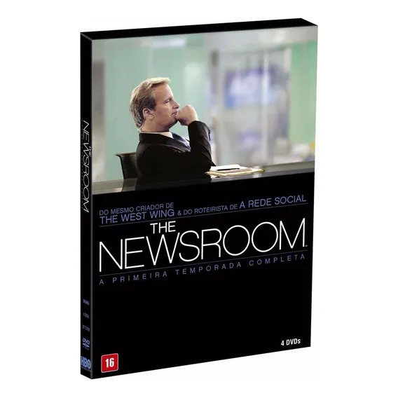 The Newsroom 1ª Temporada - Box Com 4 Dvds - Jeff Daniels Foto 1