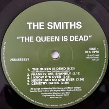 The Smiths The Queen Is Dead Lp 180 Gr Importado Lacrado Foto mini 4