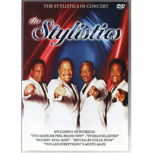 The Stylistics Dvd In Concert Novo Lacrado Foto 1