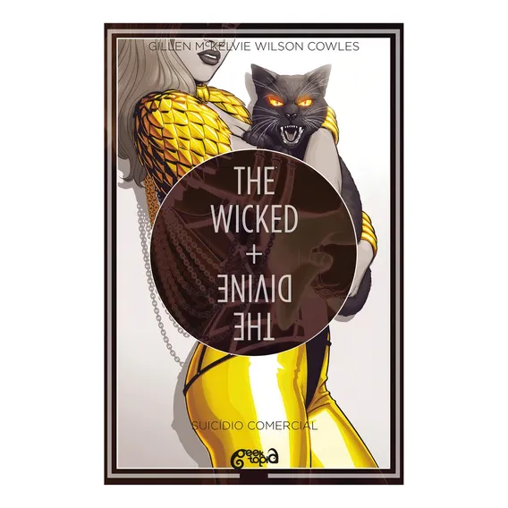 The wicked + The divine - Suicídio comercial, de Gillen, Kieron. The Wicked + The Divine (3), vol. 3. Editorial GEEKTOPIA, capa dura em português, 2018 Foto 1